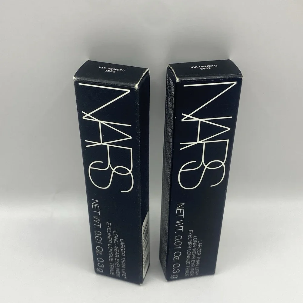 2x NARS Larger Than Life Long-Wear Eyeliner Via Veneto Mini Travel Size